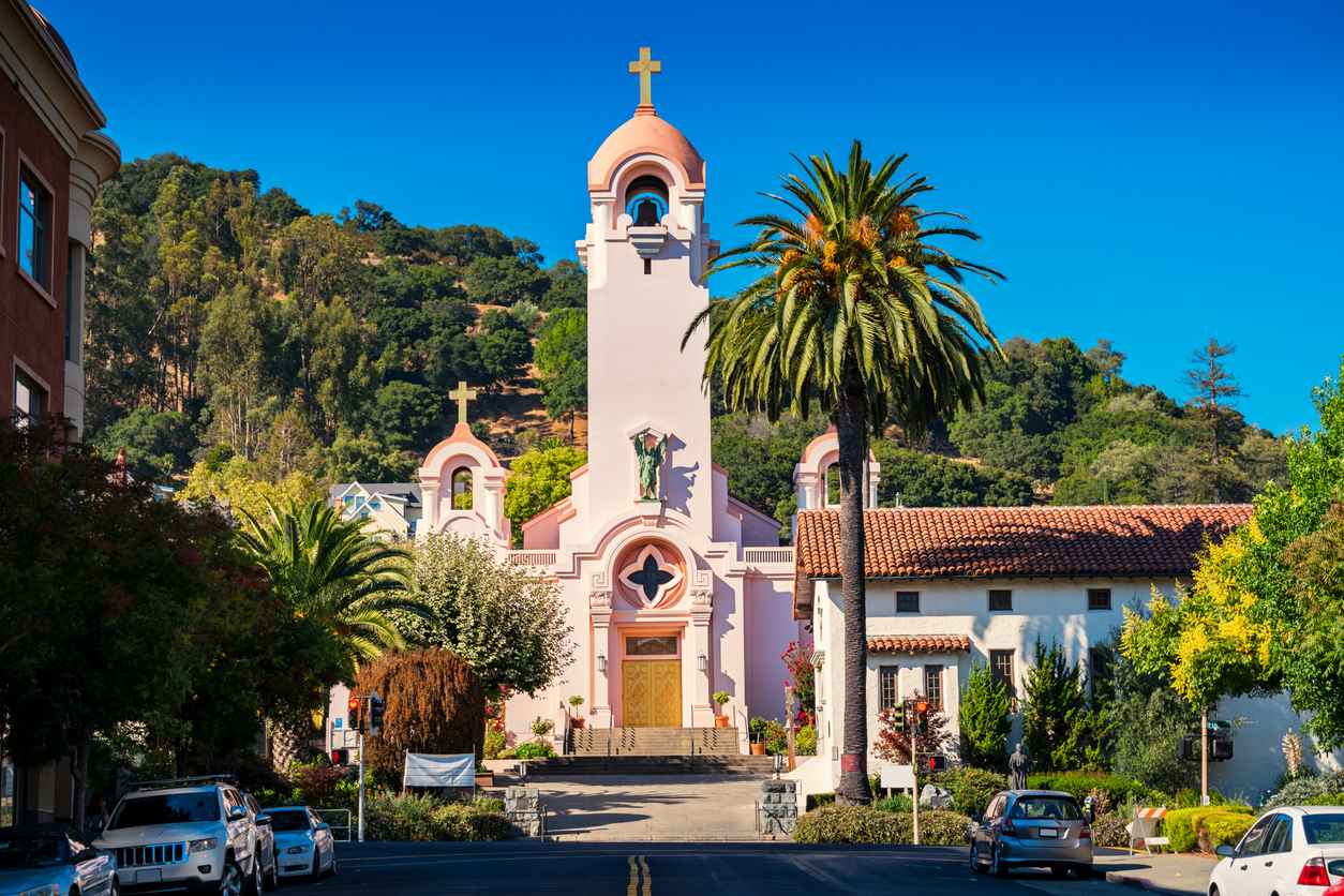 Panoramic Image of San Rafael, CA